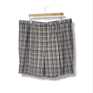 Vintage Roundtree & Yorke Gold Label Shorts 44 Pleated Cotton Golfcore Preppy
